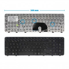 TECLADO PARA PORTATIL PAVILION DV6-6B13SS DV6-6B15SS DV6-6B16SS 665326-071