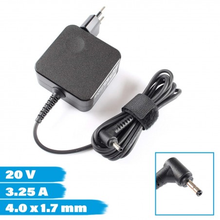 CARGADOR PARA PORTÁTIL LENOVO V155-15API 20V 3.25A 65W 4.0X1.7MM