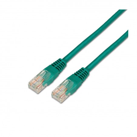 Cable de red RJ45 Cat6 UTP Cobre verde 0.5 Metros