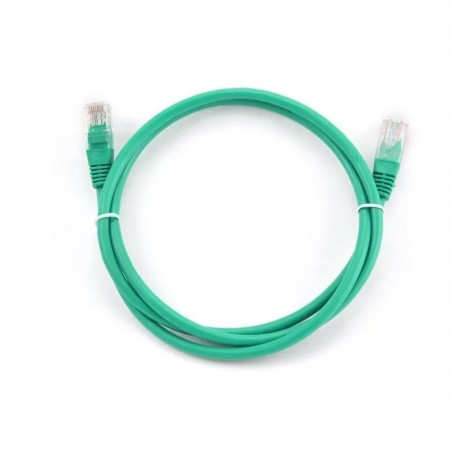 Cable de red RJ45 Cat6 UTP Cobre verde 1 Metros