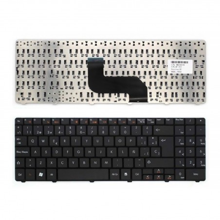 TECLADO DE REPOSIÇÃO PARA LAPTOP PACKARD BELL TJ61 TJ62 TJ65 TJ66