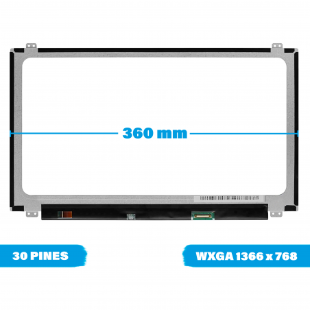 LTN156AT39-H01 LCD 15.6" Pantalla Portatil Display N156BGE-E32 B156XTN04.5 ENV24
