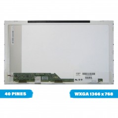 Pantalla para Portátil 15.6" LCD LED B156XW02 V.2 V.3 HD Conector 40 pin Brillo