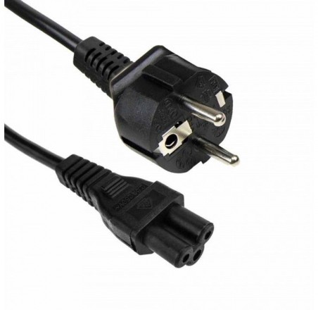 Cable Alimentación Trebol Mickey IEC Corriente Ordenador Portátil Universal de 1.8m ENVIO 24H